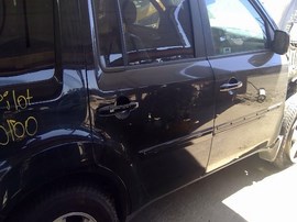 2009 HONDA PILOT, BLACK, EX-L, 3.5, AT, AWD,  A25150